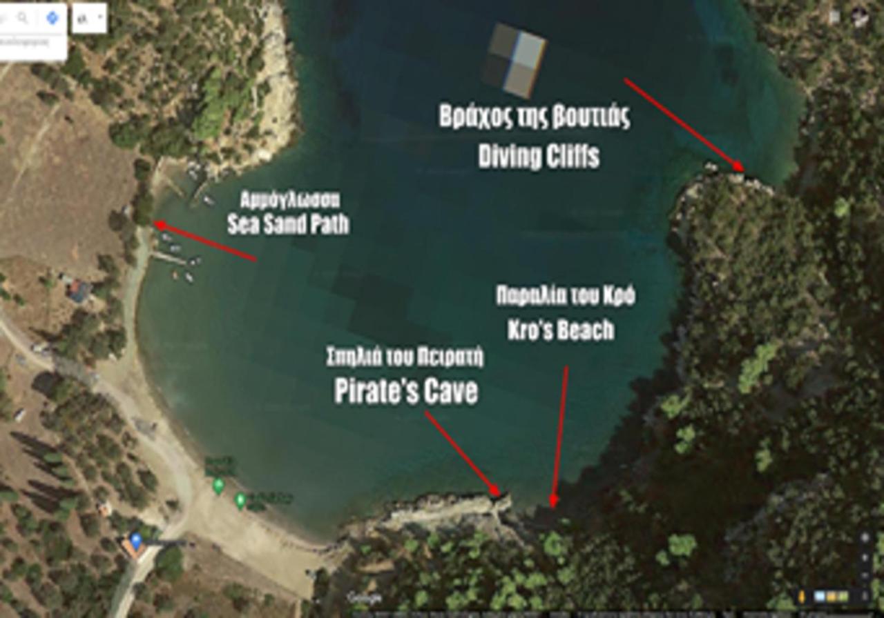 Private Beach House Irene Mare Poros Town المظهر الخارجي الصورة